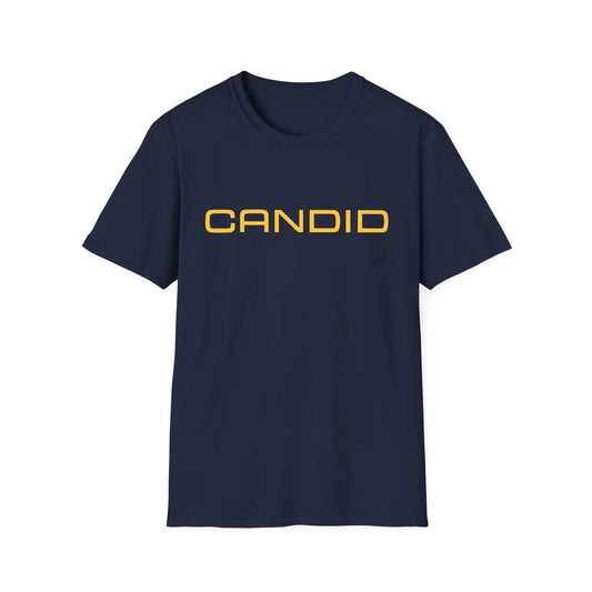 Candid Records T Shirt (M) - BLACK FRIDAY - NOG SLECHTS 1 STUK – 50% KORTING