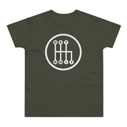 Detroit Gears T Shirt (Standaard Gewicht)