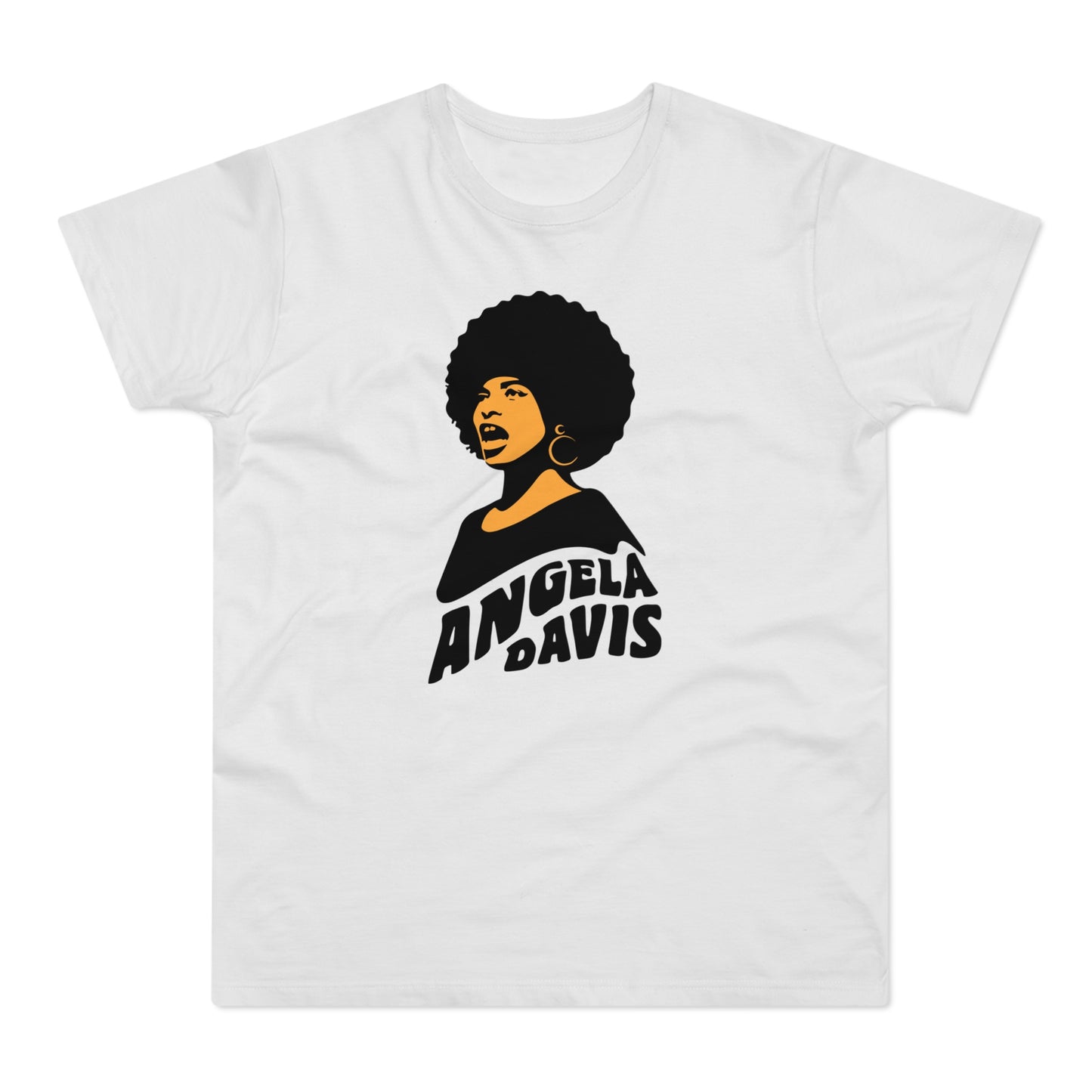 Angela Davis T Shirt (Standaard Gewicht)