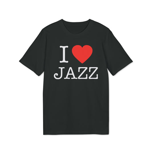 I Love Jazz T Shirt (Premium Biologisch)