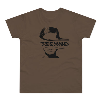 Techno Girl T Shirt (Standaard Gewicht)