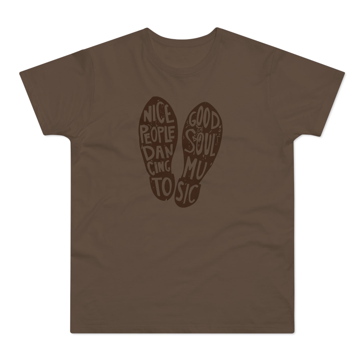 Nice People Dancing To Soul Music T Shirt (Standaard Gewicht)