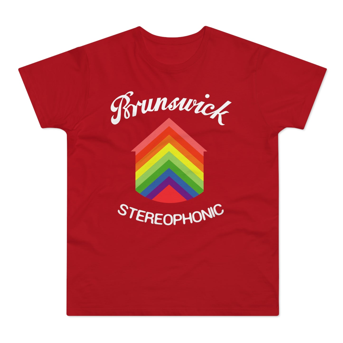 Brunswick Records Stereophonic T Shirt (Standaard Gewicht)