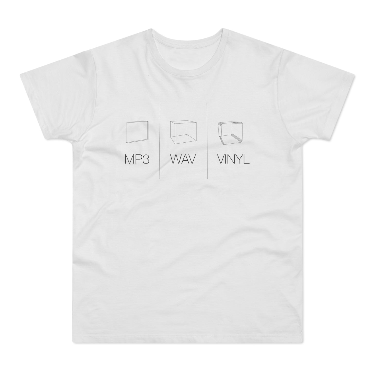 MP3 | WAV | VINYL T Shirt (Standaard Gewicht)