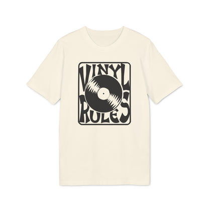 Vinyl Rules T Shirt (Premium Biologisch)