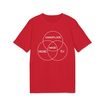 Magic Venn Diagram T Shirt (Premium Biologisch)